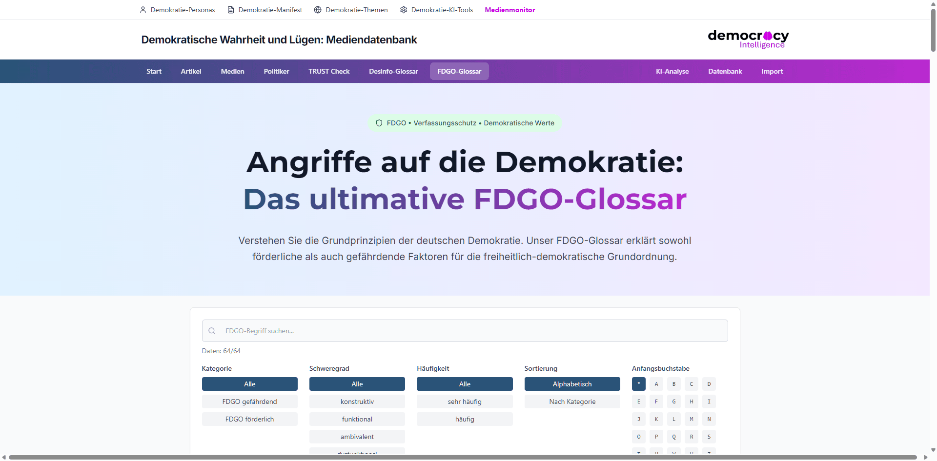 Glossar FDGO